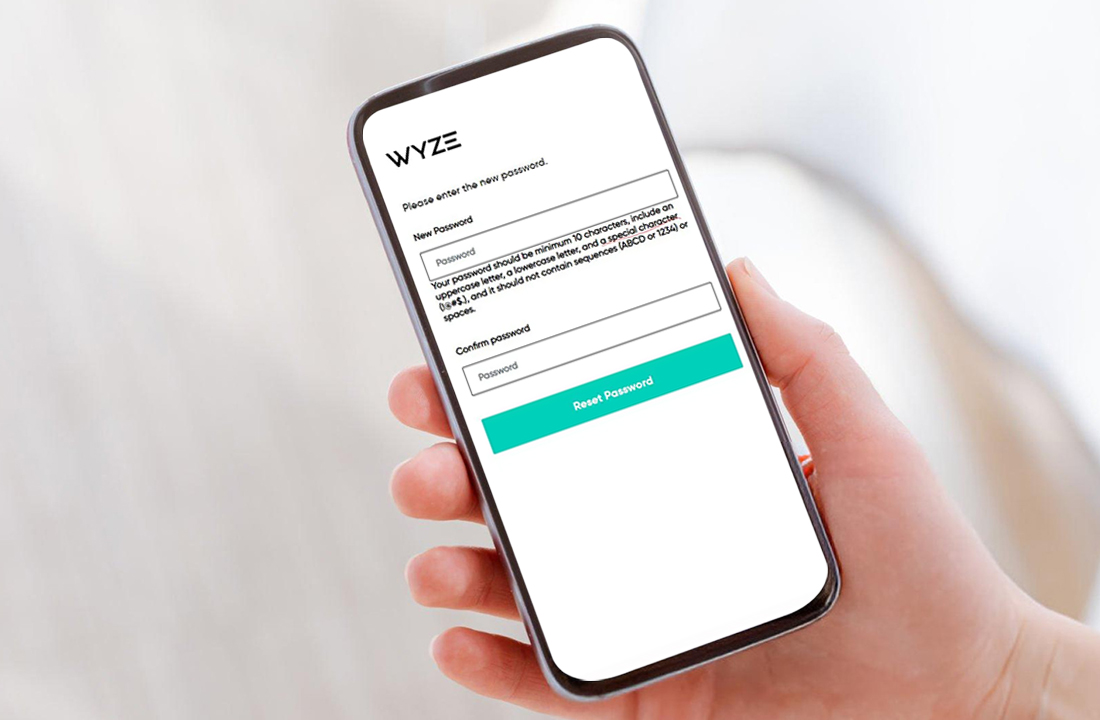 Wyze Account Password